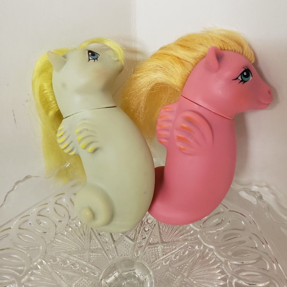 Vintage G1 MLP My Little Sea Ponies AS IS dry hair some spots